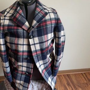 Pendleton plaid Wool coat